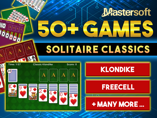 Solitaire - Spider, Free Cell, poster