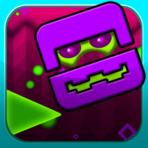 Blocky Geometry Jump and Fall Pro