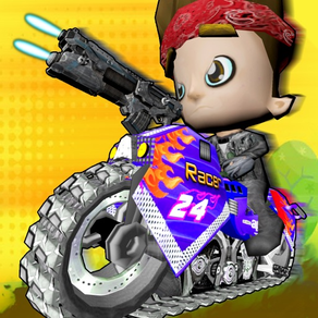 Kids Bike Shooter : Bike Racing Shooter For Kids