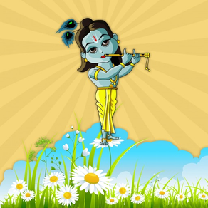 Animated Radha Krishna Sticker