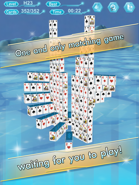 Card Stacking 3D poster