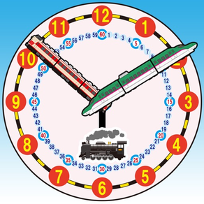 【電車の時計】でんしゃどけい【次の発車時刻は？】