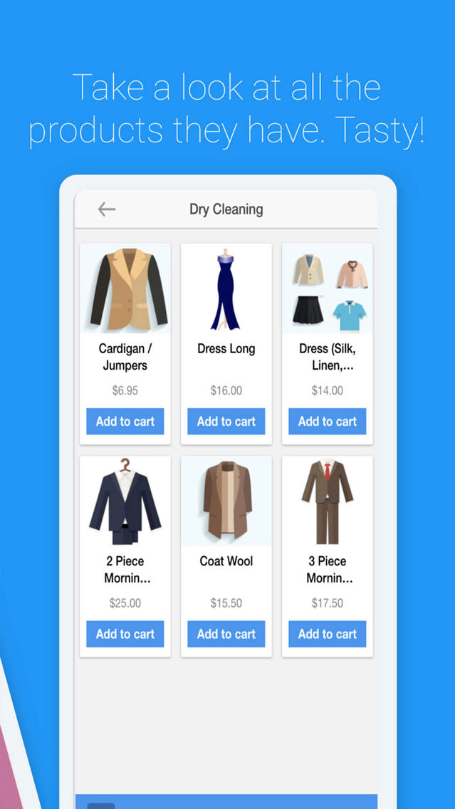 Laundry Ordering App poster