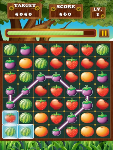 Happy Fruit Link Splash Sugar Saga poster