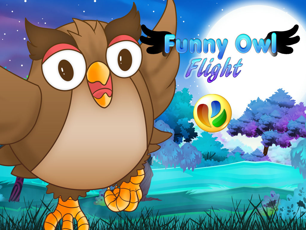 Funny Owl Flight - Free Game For Children poster