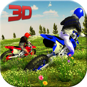 3D Motor Bike : Offroad Drag Racing