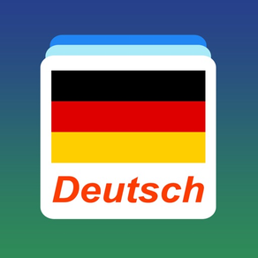 Flashcards de mots allemands