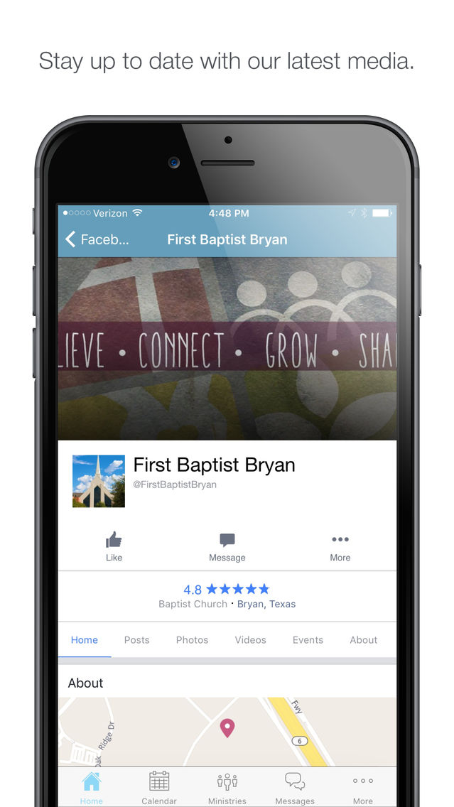 First Baptist Bryan poster