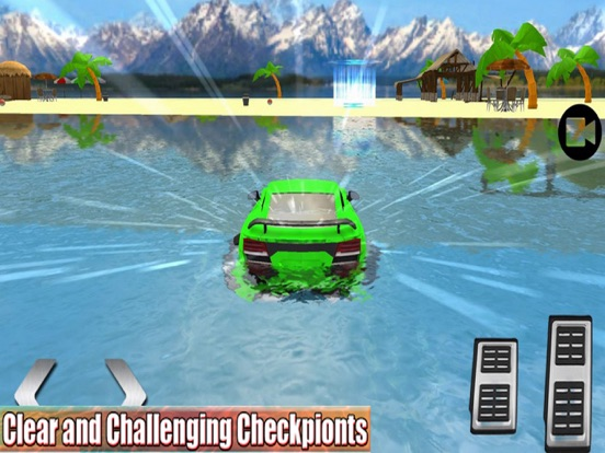 Water Car: Beach AU Racing poster