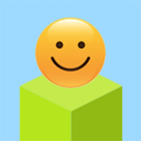 Cube Skip Emoji Fall Down: intermináveis jogos Emoticon bola rolar