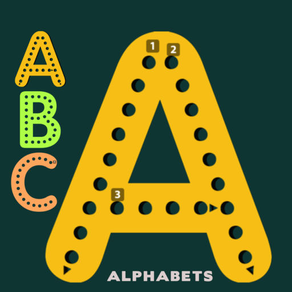 ABC Alphabets worksheet for kindergarten learning