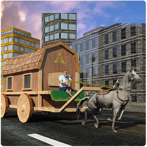 Horse Cart City Transporter