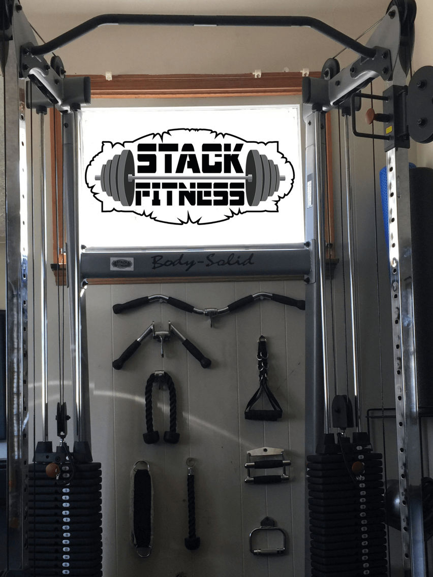 STACK Fitness poster