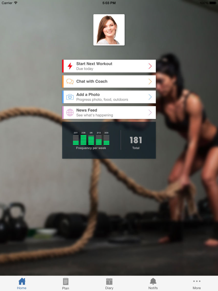 STACK Fitness poster