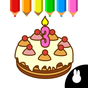 Birthday Cake Coloring Games