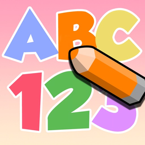 ABC 123 Writing Coloring Book