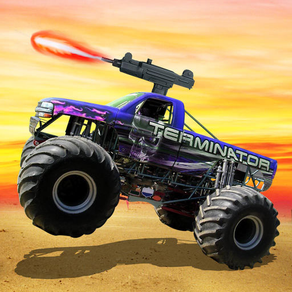Monster truck Offroad Shooting - Top Racing Game