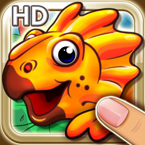 Dinosaurs walking with fun HD jigsaw puzzle game