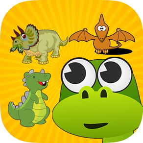 年齢恐竜マッチ3：恐竜の子供は無料パズルゲームをマッチング