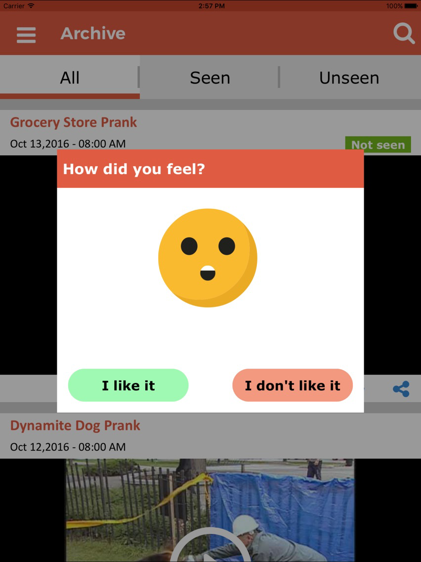 Funnie app poster