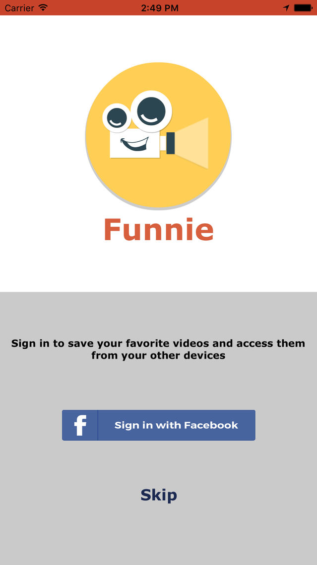 Funnie app poster