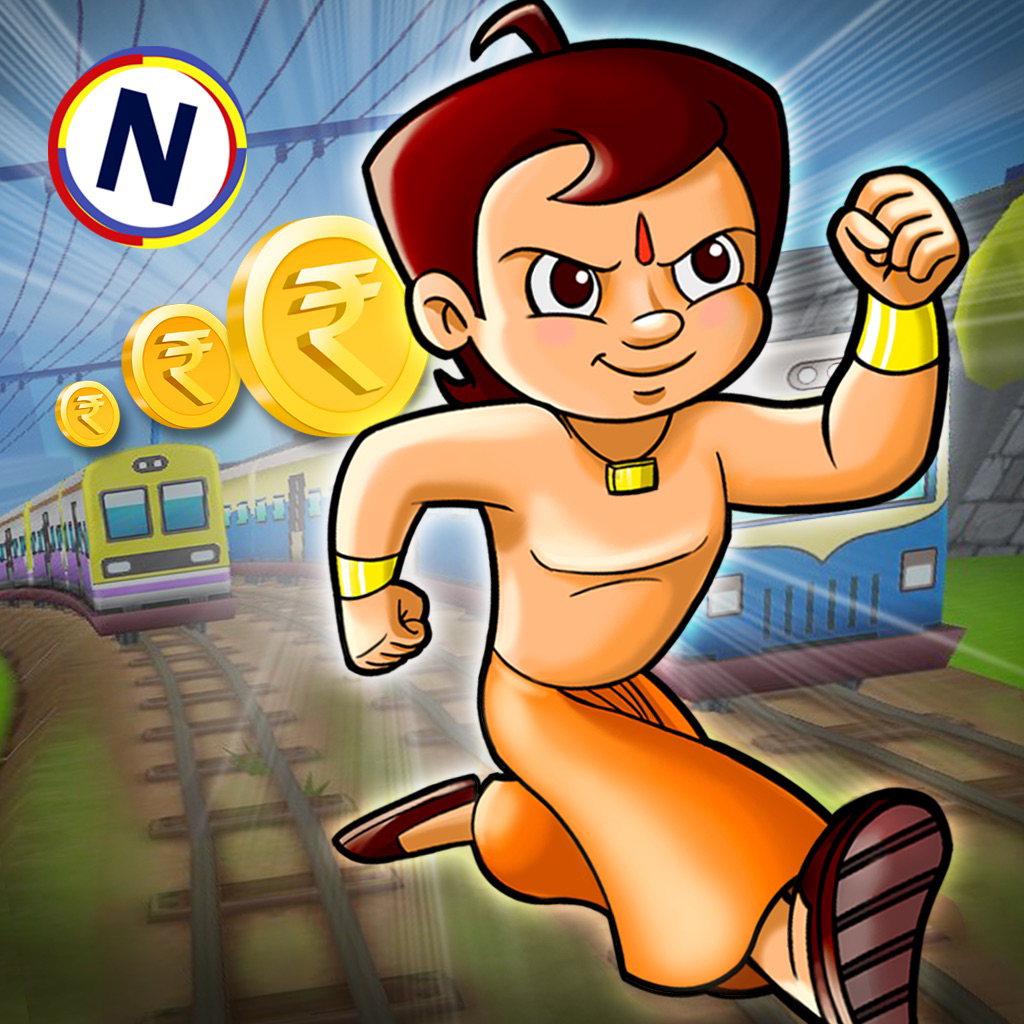 Chhota Bheem Rush Mumbai Local for iOS (iPhone/iPad) Free Download