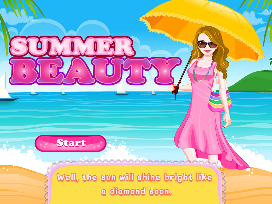 Summer Beauty Gril Game poster