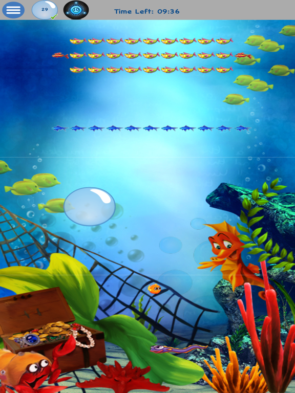 Sea Bubble Ricochet Ball Game poster