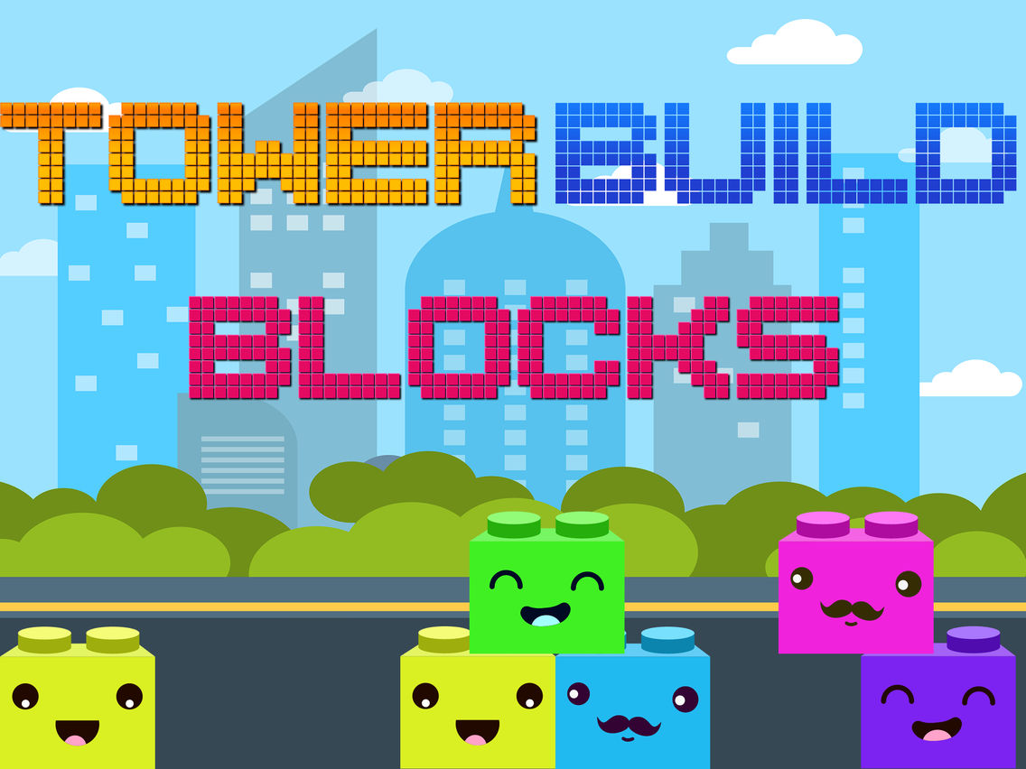 Tower Build Blocks poster
