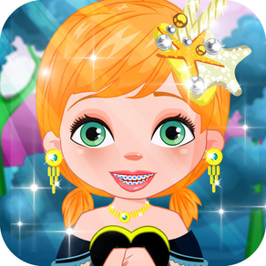Princess repair the teeth - games for kids