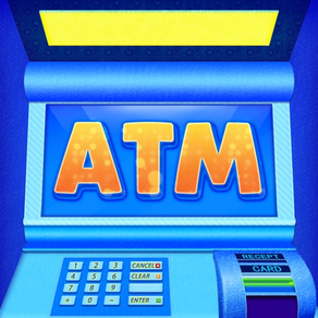 Distributeur de billets, argent et carte de crédit