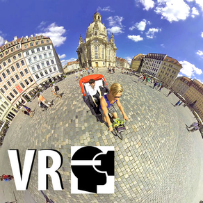 VR Cycle Rickshaw German City Virtual Reality 360