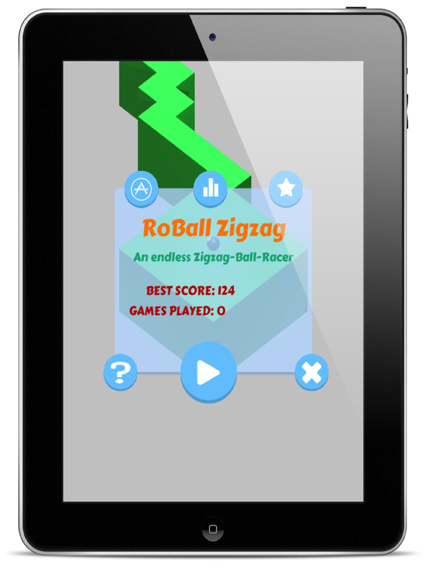 RoBall Zigzag poster