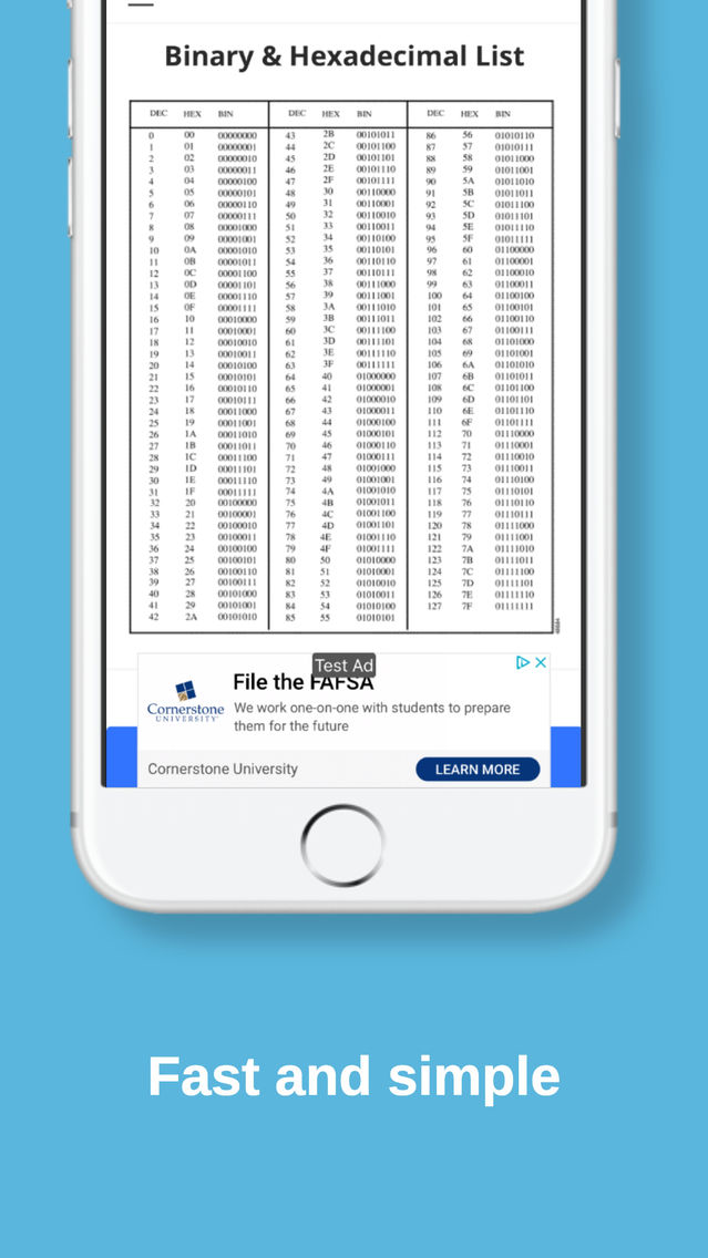 BinaryHex Converter poster