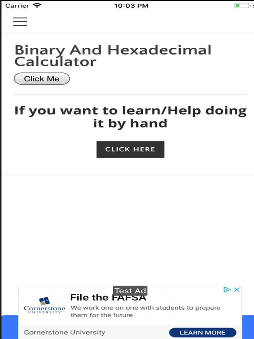 BinaryHex Converter poster
