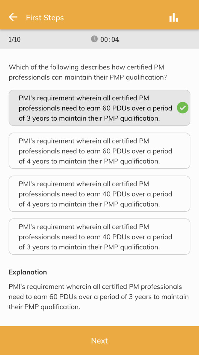 RocketPrep PMP poster