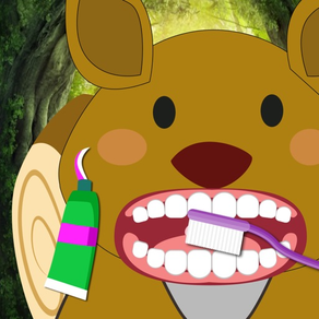 Dentist Games of Chipmunk - Dental for Fun Kids