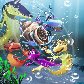 Aqua Dragons Jurassic Time Travel Adventure Interactive Book