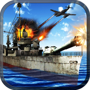 Navy Warship Gunner Fleet - WW2 War Ship Simulator