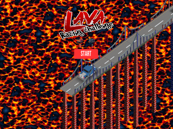 Lava Car Racing Challenge poster