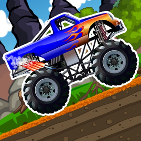 Monster Hill Truck  - car Racing free game