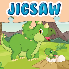 쥬라기 공룡 직소 퍼즐 - 행성은 어린이와 유치원이 배울 수 있도록 교육 퍼즐 게임 디노