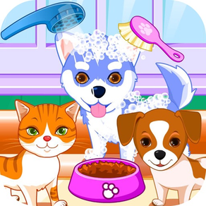 Puppy games & kitty game salon