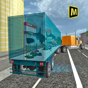 Transport Truck Sea Animals 3D
