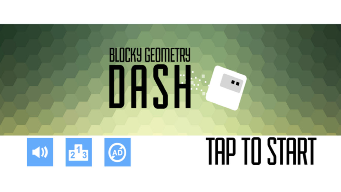 Blocky Geometry Dash poster