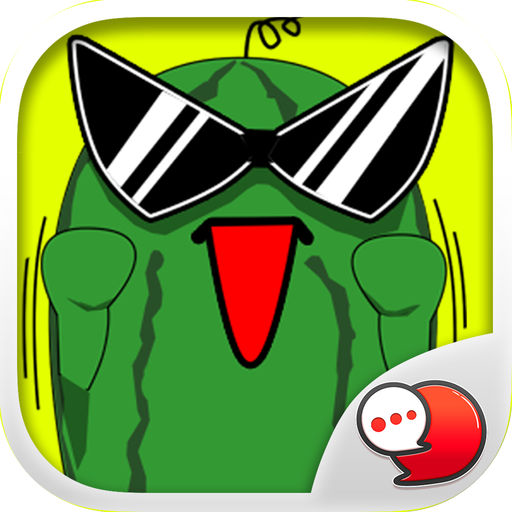 Melonman V.2 Sticker Emoji Keyboard By ChatStick for iOS (iPhone/iPad) Latest Version at 0.99