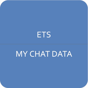 My ETS Chat Data App