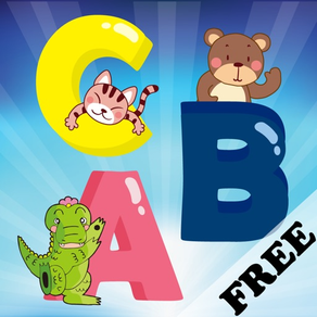 Alphabet Kleinkind Vorschulkind FREE - All in 1 Pädagogische Spiele für Kids