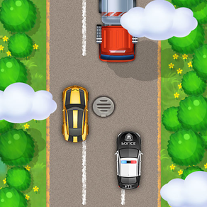 Pixel Car Race - Thumb Drift Racing