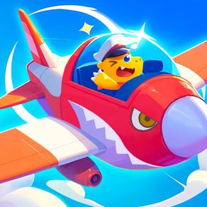 공룡 공항: 어린이 조종 비행 퍼즐 게임